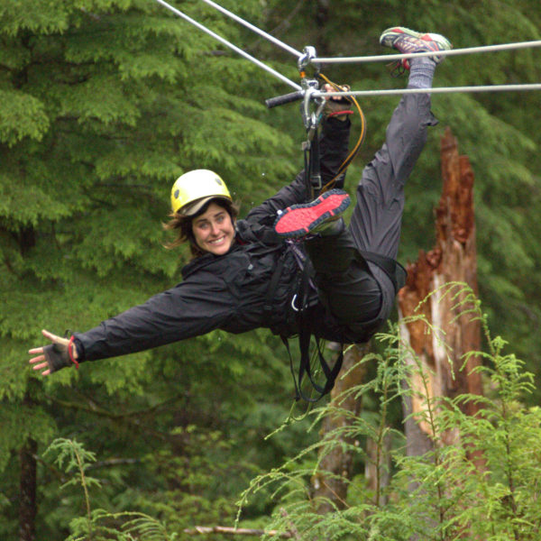 What to wear for ziplining in Alaska